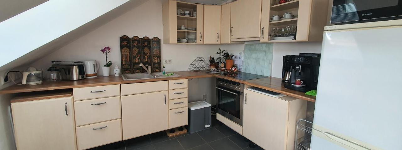 Ferienwohnung Berg View Bad Kissingen Apartment Mit 3 Schlafzimmern Kültér fotó