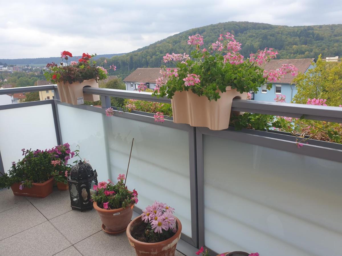 Ferienwohnung Berg View Bad Kissingen Apartment Mit 3 Schlafzimmern Kültér fotó